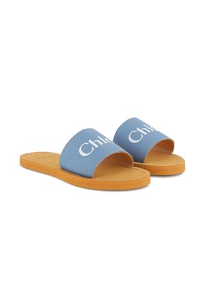 Light blue sandals CHLOÉ KIDS | C20881821